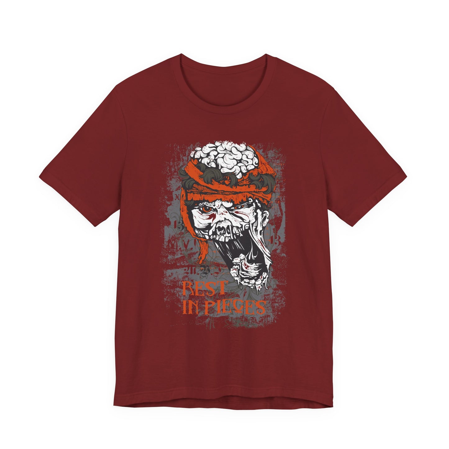 Skull Graphic Unisex Cotton T-Shirt r10