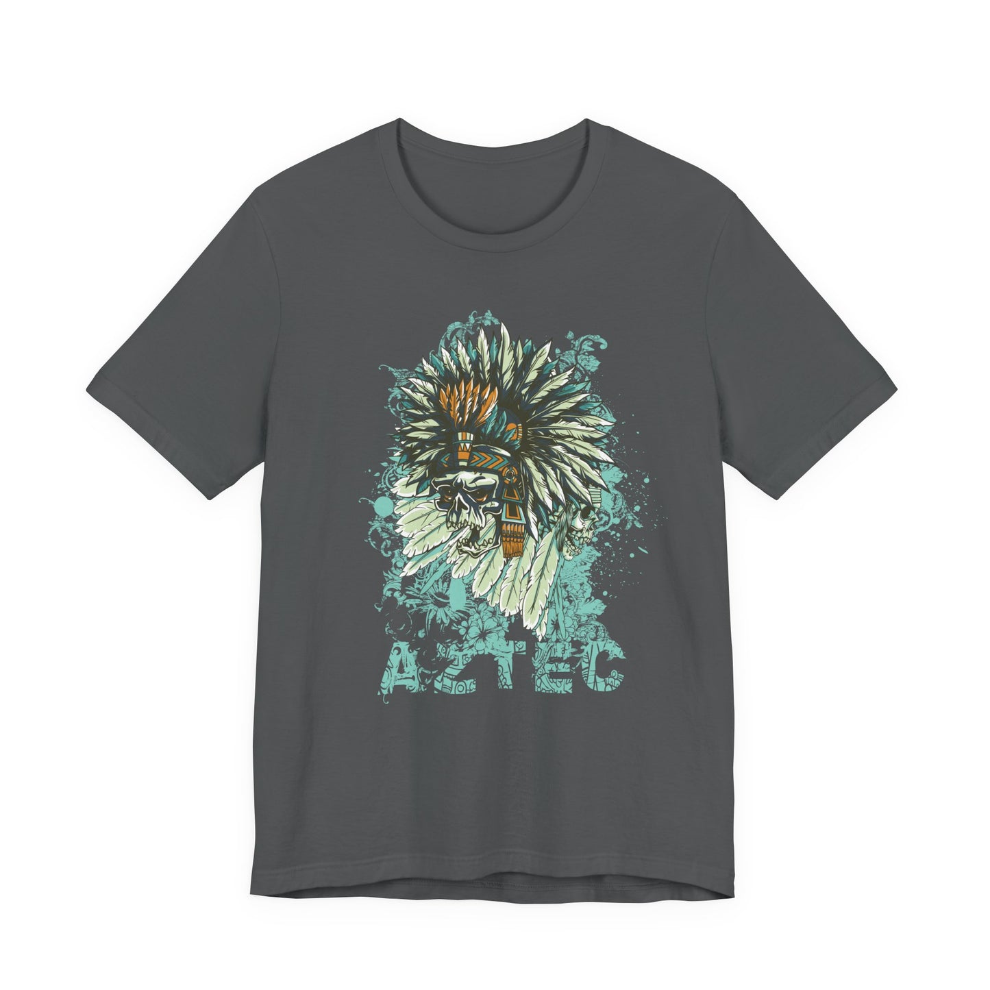 Skull Graphic Design Unisex Cotton Tee Shirt Art-14