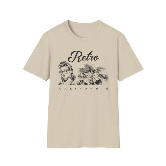 Retro T Shirt, Retro Design Shirt, Retro Art Tee Shirt, T-shirt with Retro Style