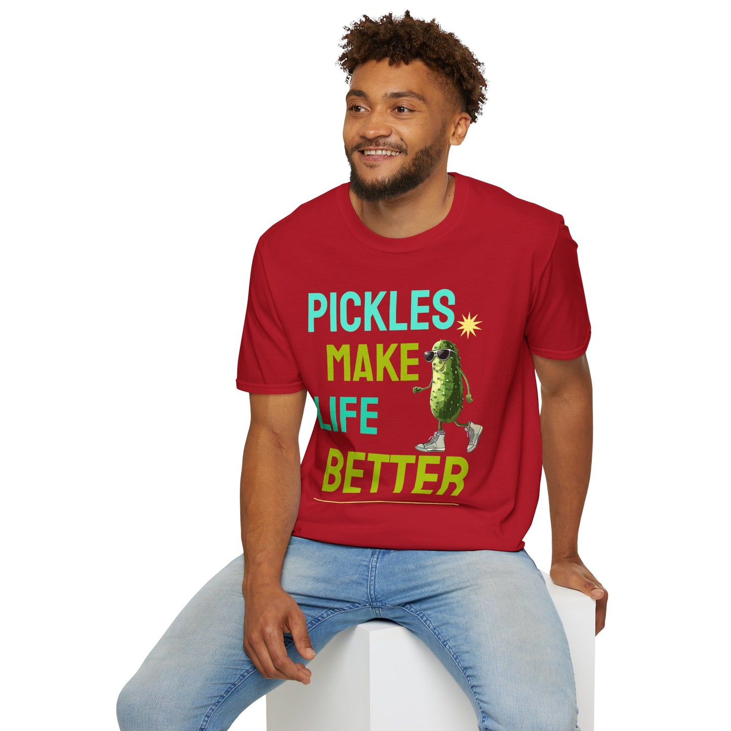 Food Tees, Funny Food T Shirts, Funny T Shirts, Shirt with Vegetables, Shirt with Pickle