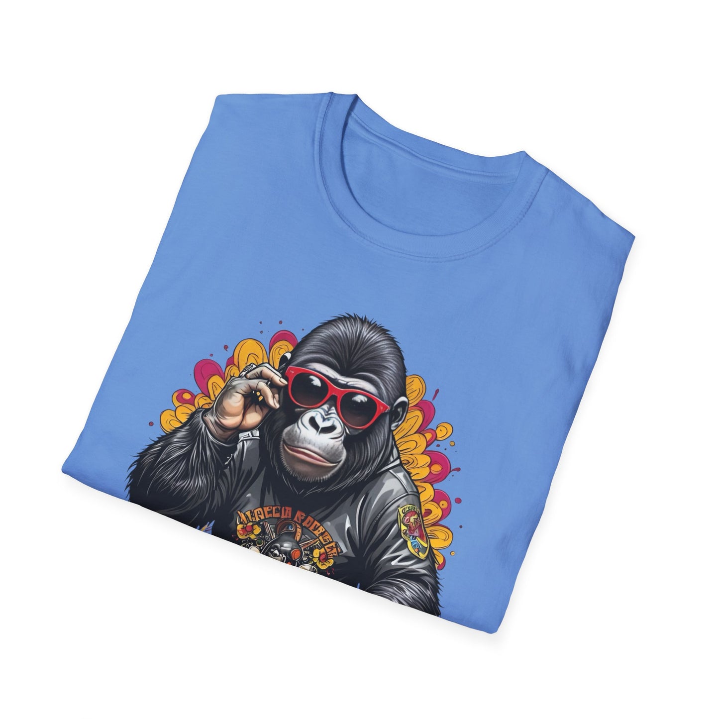 Animals Tees, Funny Animals Shirt, T Shirts with Funny Animals, T-Shirt with Gorilla, Monkey Tees