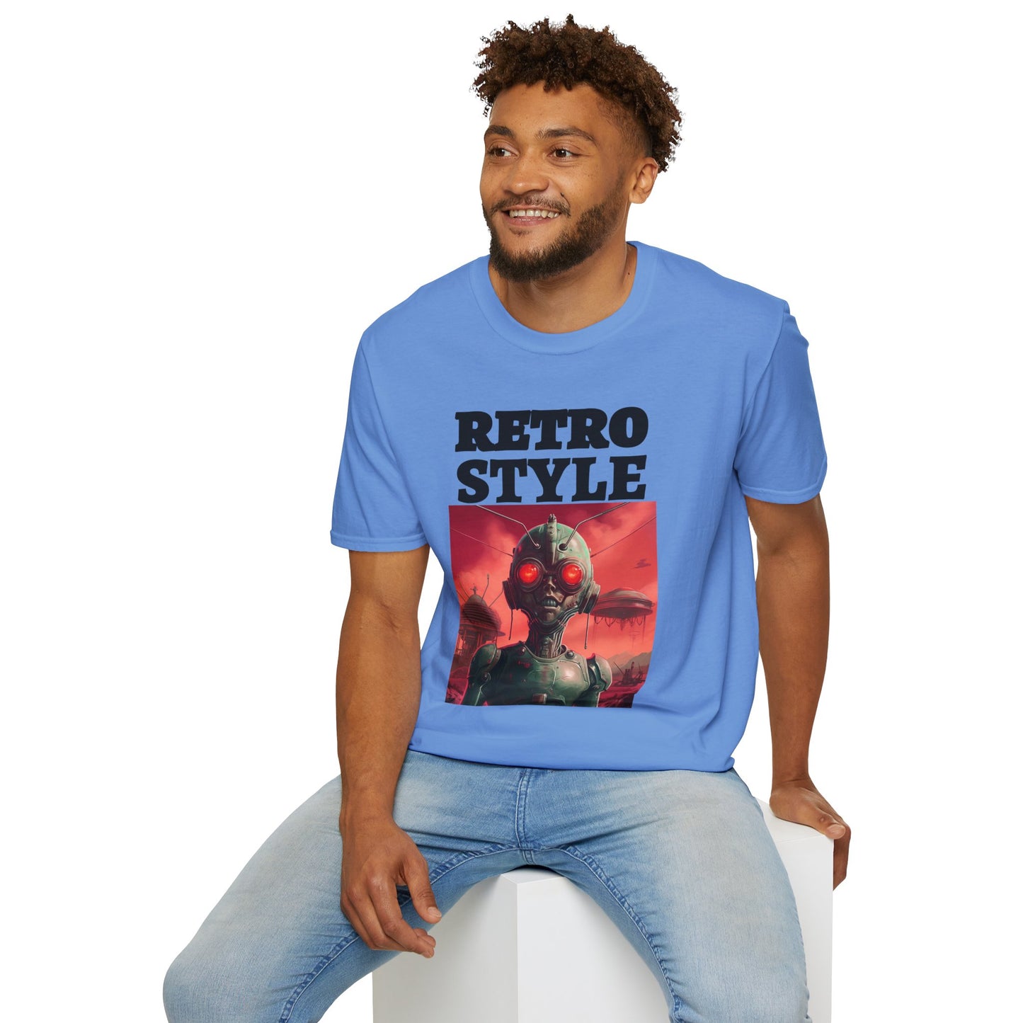 Retro T Shirt, Retro Design Shirt, Retro Art Tee Shirt, T-shirt with Retro Style