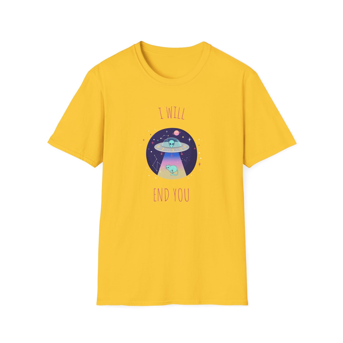Funny T Shirts UFO Tees Funny Aliens Shirt