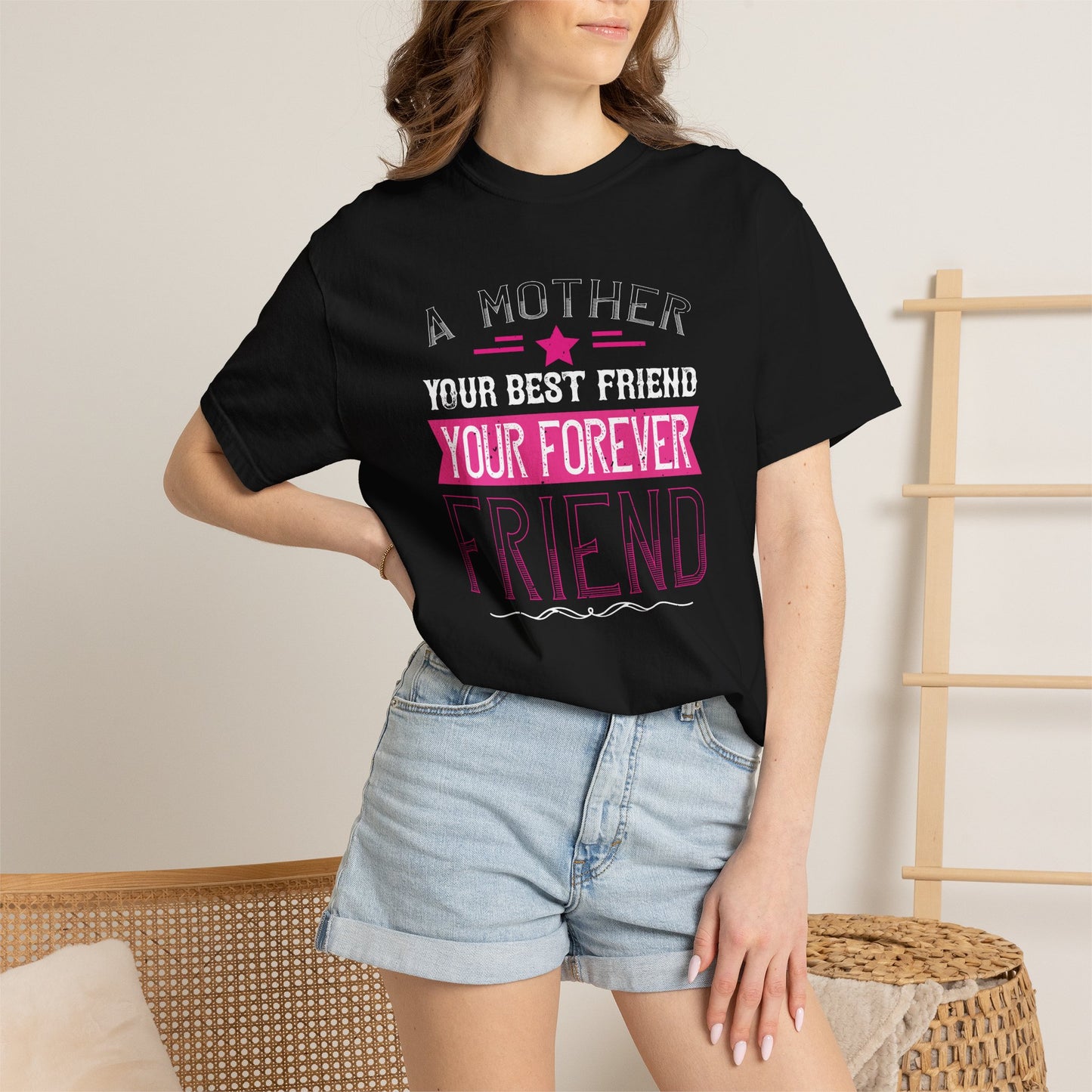 Mom T-shirt Mother Day Mama Tee Unisex Comfort Colors Garment-Dyed Cotton h55