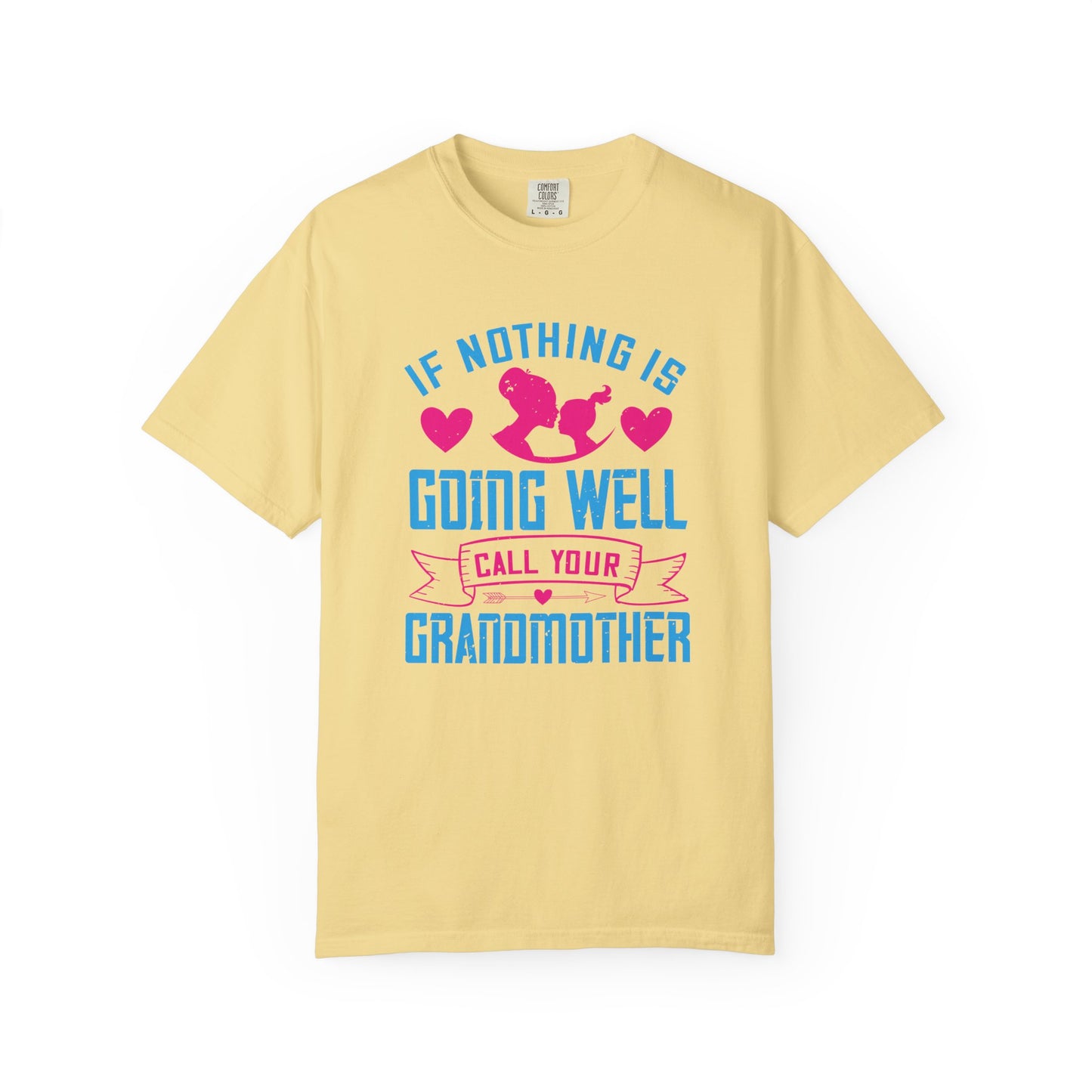 Grandma T-shirt Mother Day Mama Tee Unisex Comfort Colors Garment-Dyed Cotton h76