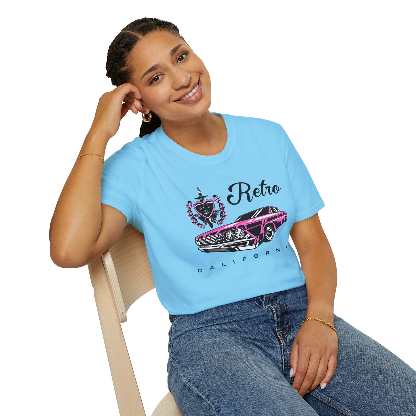 Retro T Shirt, Retro Design Shirt, Retro Art Tee Shirt, T-shirt with Retro Style