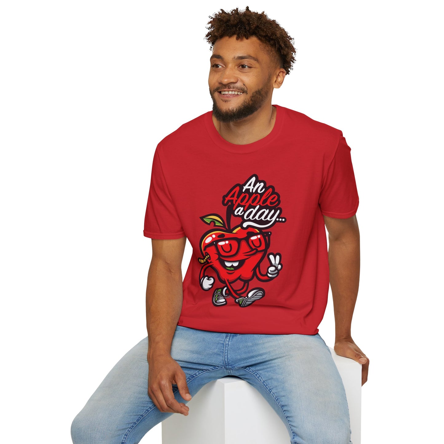 Cartoon T Shirt Animation Tee Funny Tee Unisex Softstyle Cotton Shirt Gildan Softstyle 64000