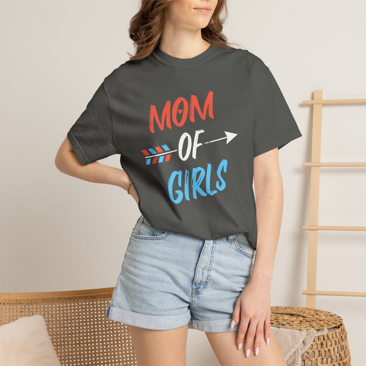 Mom T-shirt Mother's Day Mama Tee Unisex Comfort Colors Garment-Dyed Cotton h17