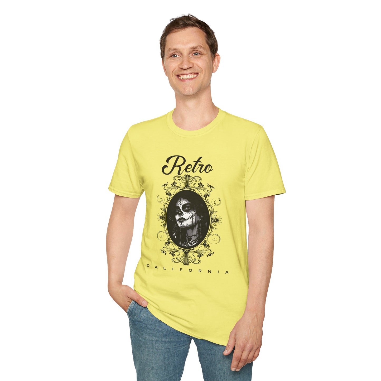 Retro T Shirt, Retro Design Shirt, Retro Art Tee Shirt, T-shirt with Retro Style