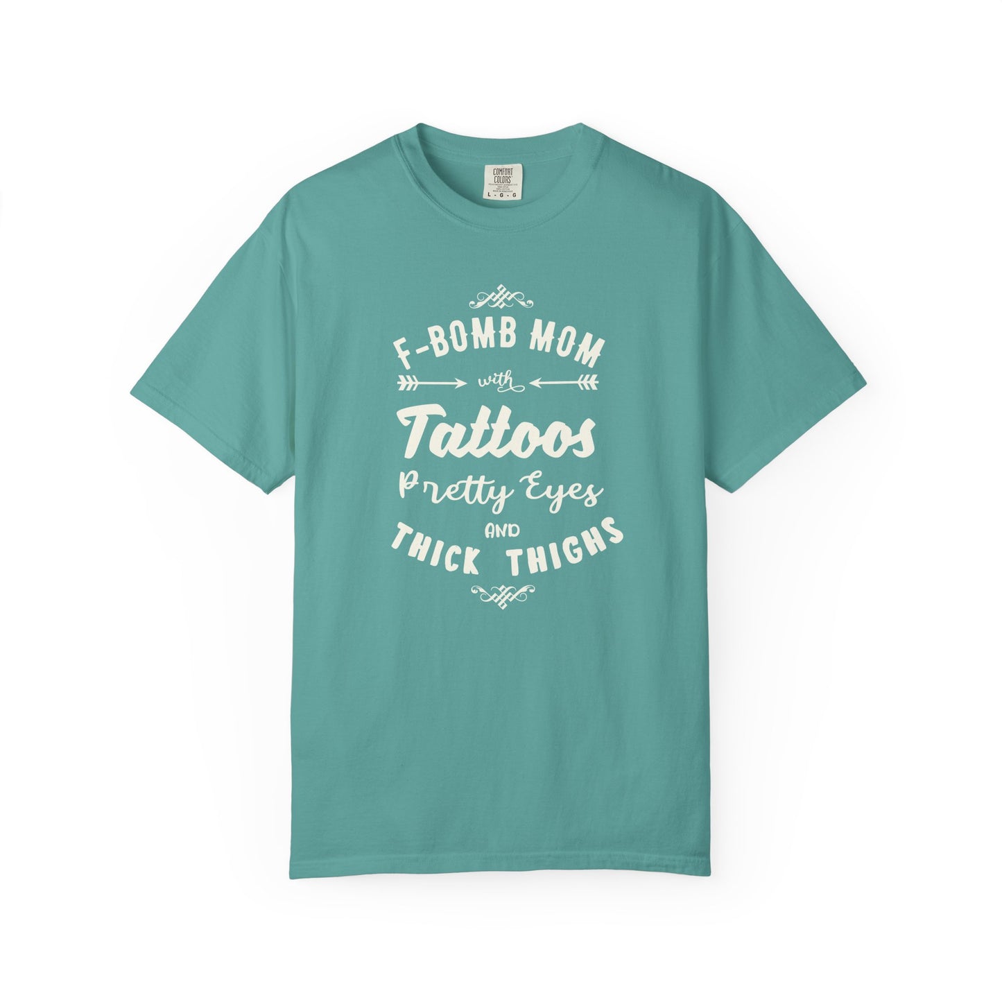 Mom T-shirt Mother's Day Mama Tee Unisex Comfort Colors Garment-Dyed Cotton h37