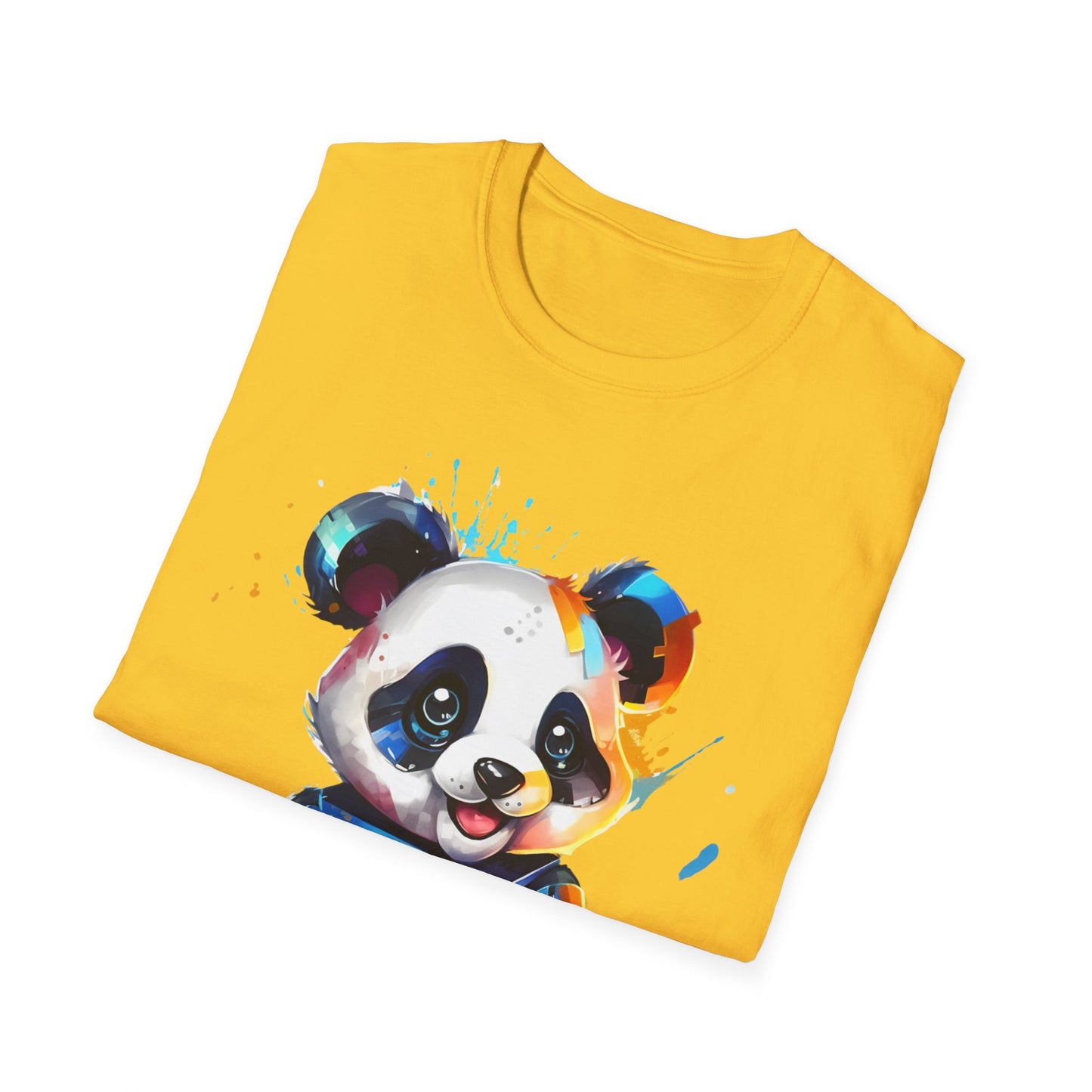 Animals Tees, Funny Animals Shirt, T Shirts with Funny Animals, T-Shirt with Panda, Panda Tees