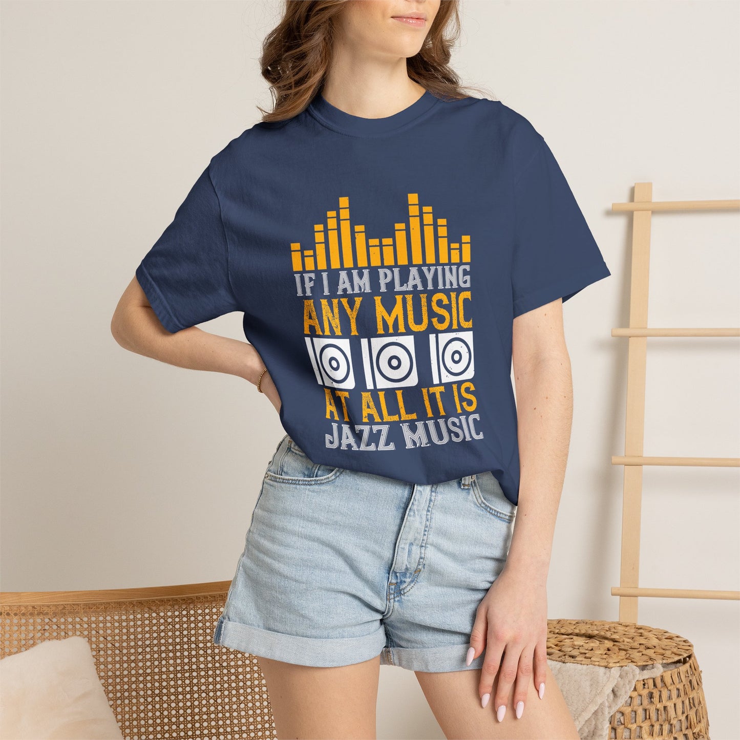 Music Graphic Design Unisex Cotton T-shirt m17