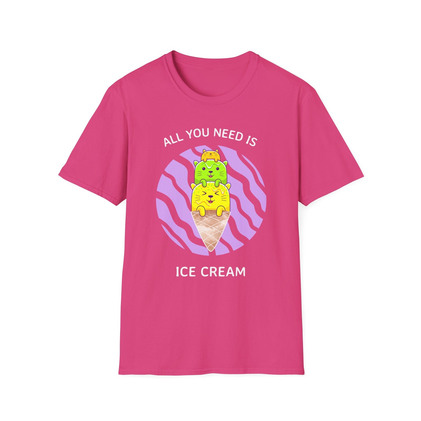 Food Tees, Funny Food T Shirts, Funny T Shirts, Shirt with Food, Junk Food Tees, Shirt with Ice Cream, Ice Cream T-Shirt