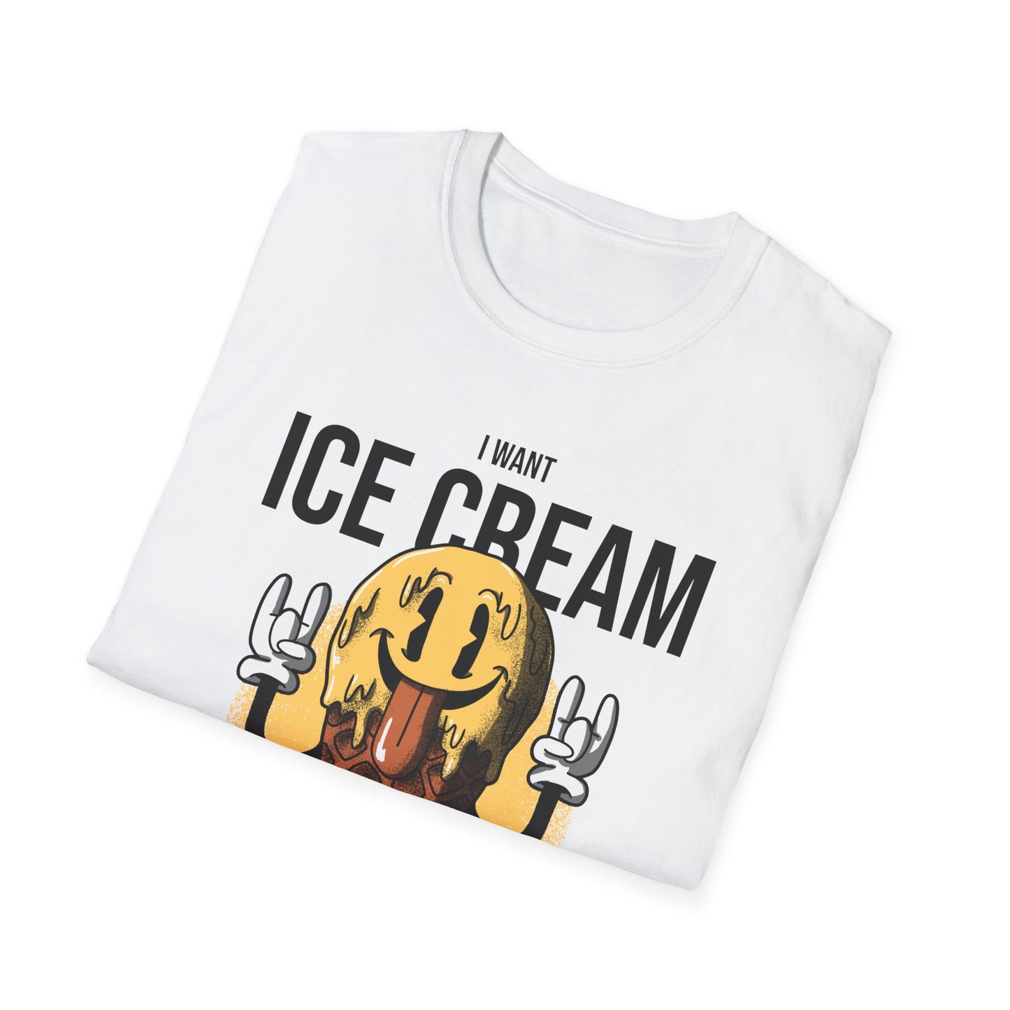 Food Tees, Funny Food T Shirts, Funny T Shirts, Shirt with Food, Junk Food Tees, Shirt with Ice Cream, Ice Cream T-Shirt