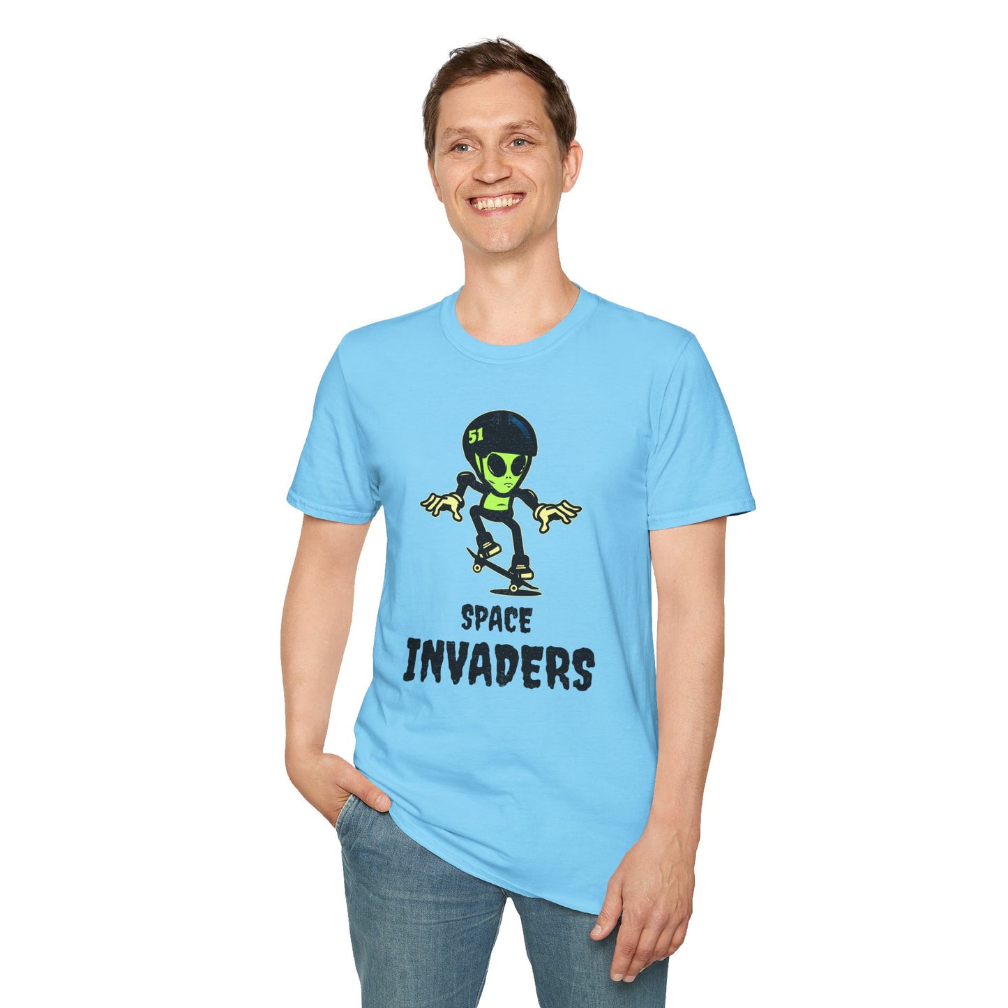 Funny T Shirts, UFO Tees, Funny Aliens Shirt - 4