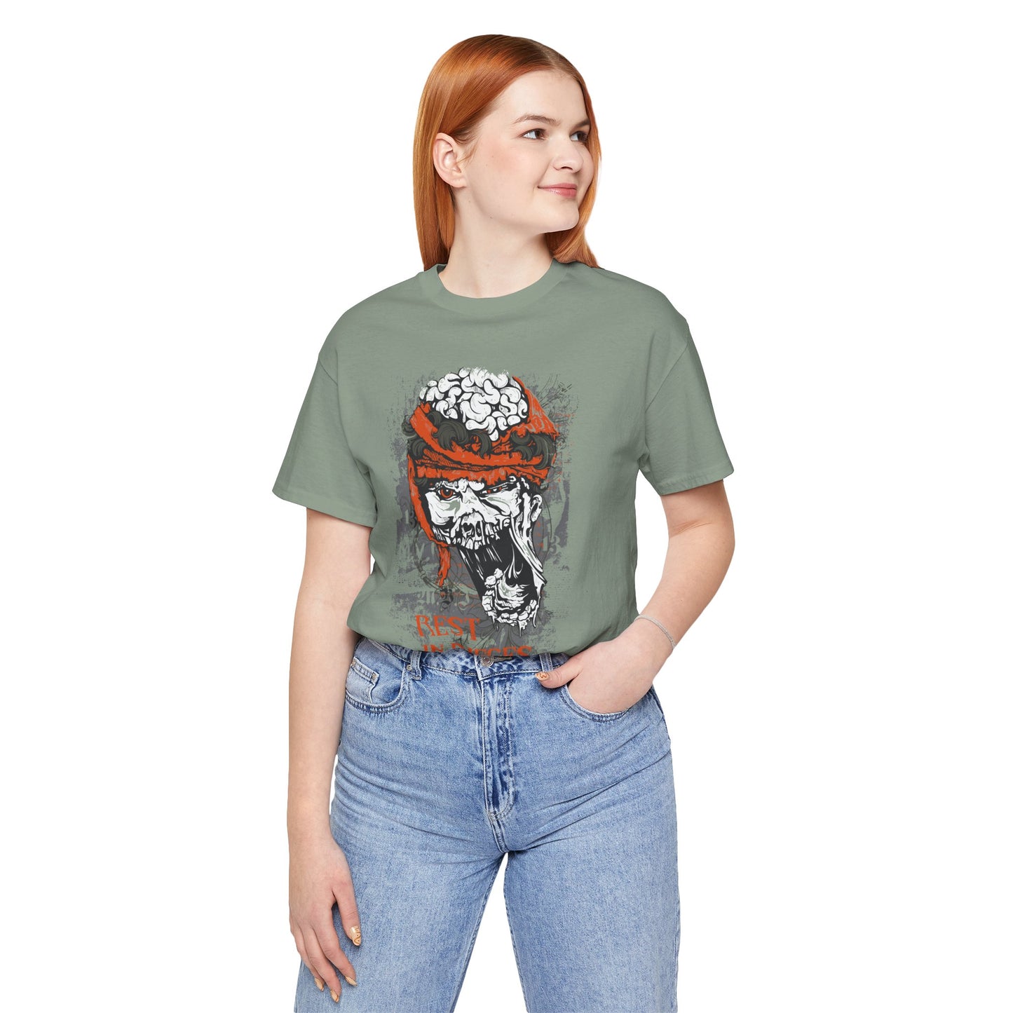 Skull Graphic Unisex Cotton T-Shirt r10