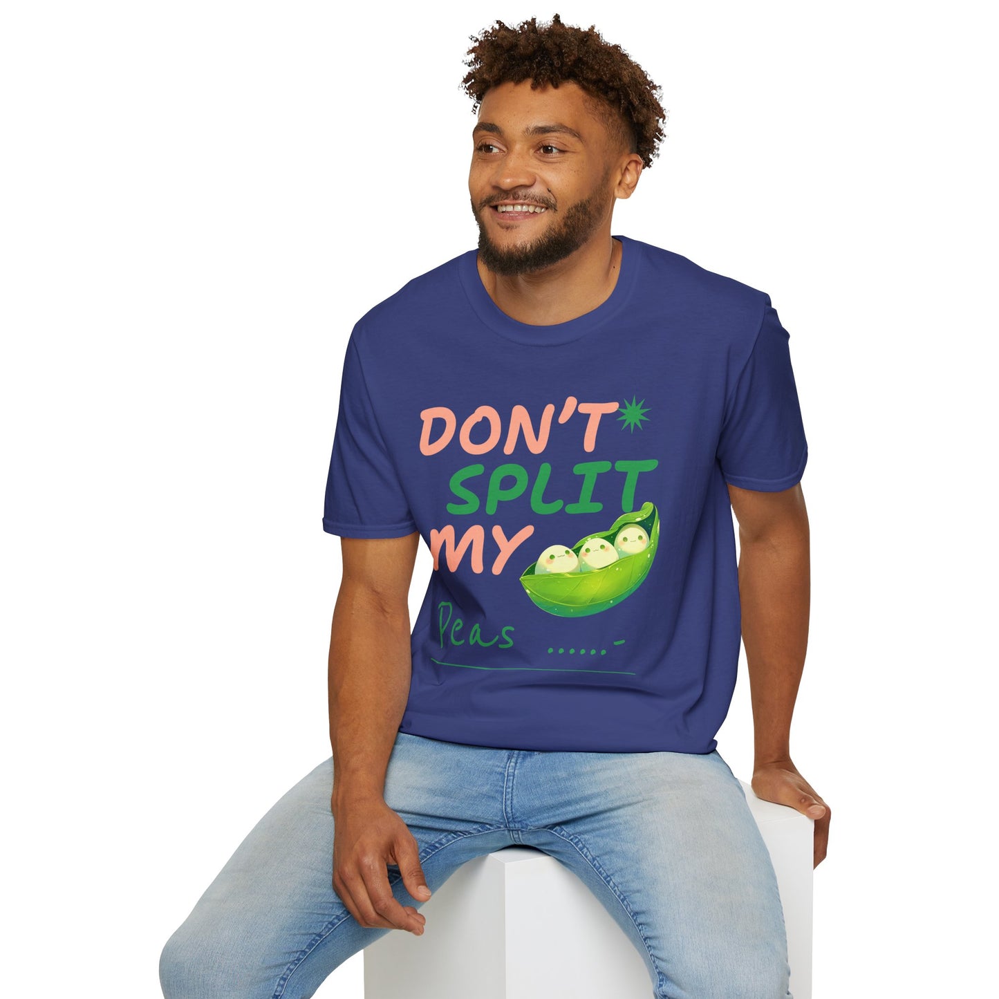 Food Tees, Funny Food T Shirts, Funny T Shirts, Shirt with Vegetables, Shirt with Peas