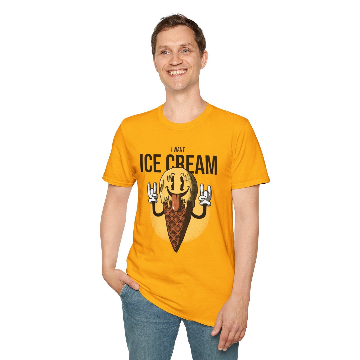 Food Tees, Funny Food T Shirts, Funny T Shirts, Shirt with Food, Junk Food Tees, Shirt with Ice Cream, Ice Cream T-Shirt