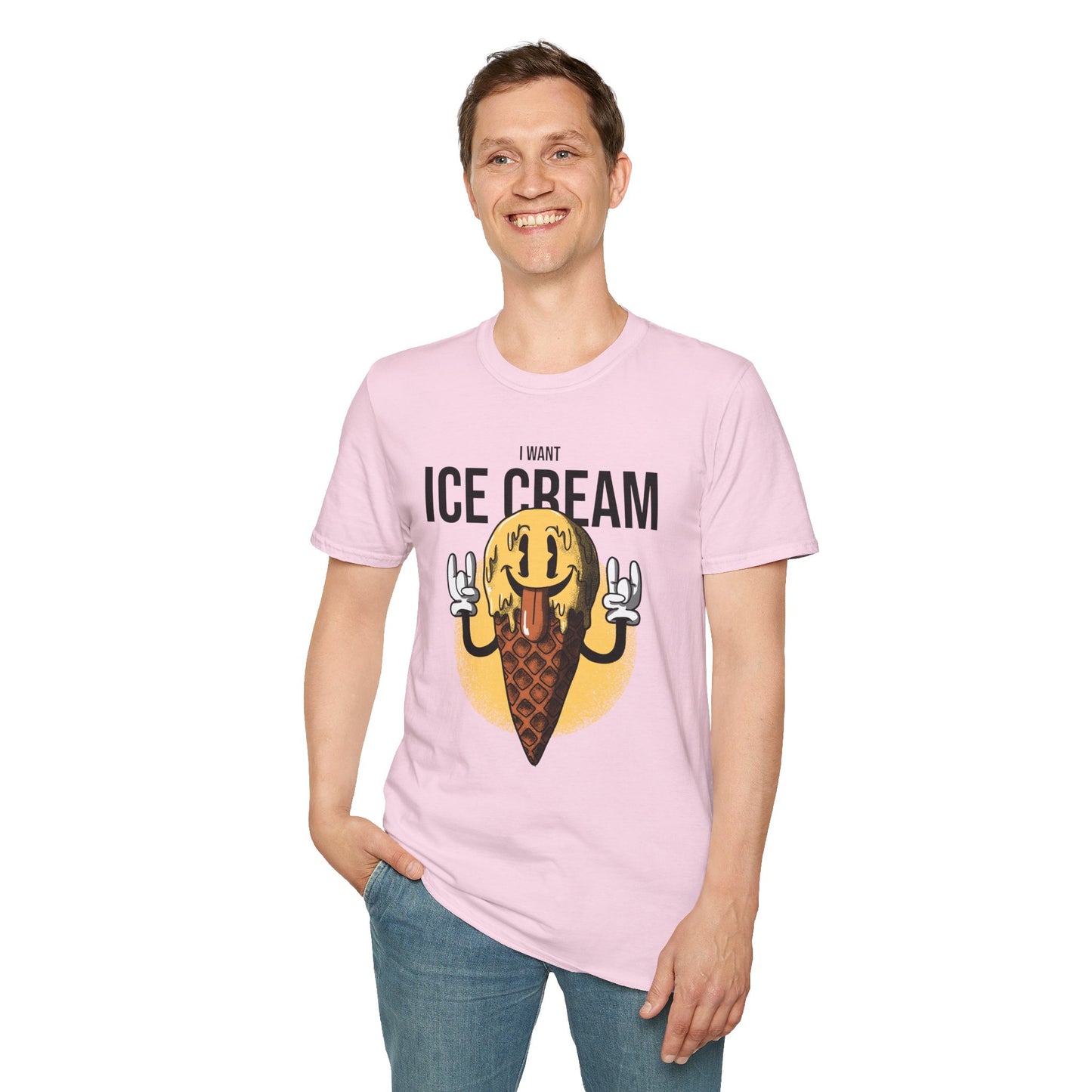 Food Tees, Funny Food T Shirts, Funny T Shirts, Shirt with Food, Junk Food Tees, Shirt with Ice Cream, Ice Cream T-Shirt