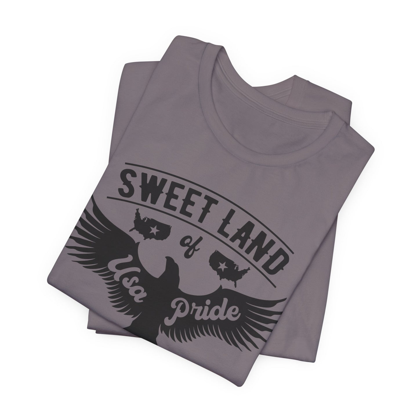 Liberty Eagle Graphic Unisex Cotton T-Shirt a4