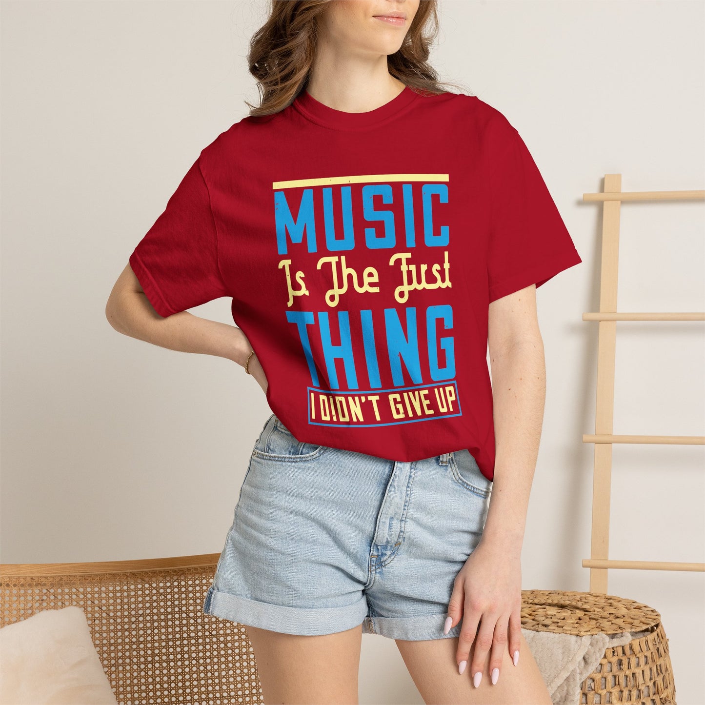 Music Graphic Design Unisex Cotton T-shirt m32