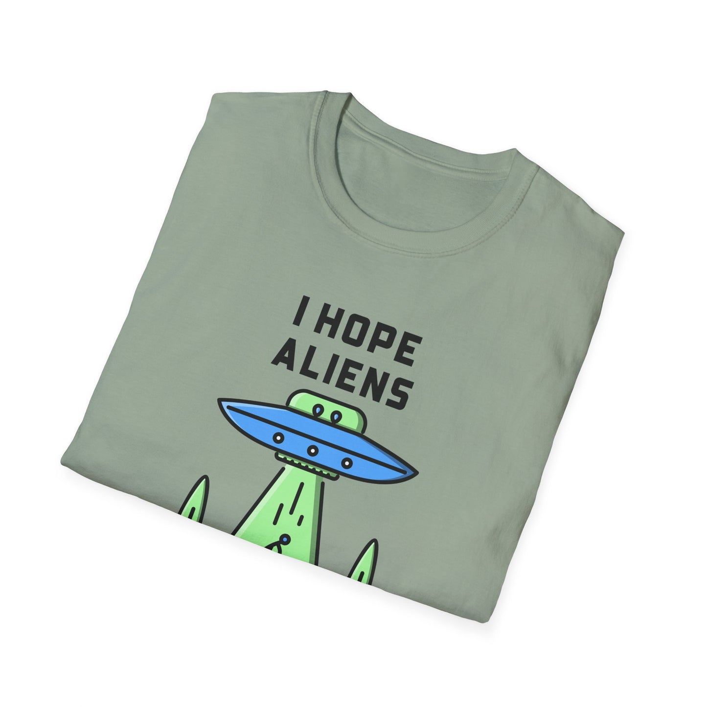 Funny T Shirts, UFO Tees, Funny Aliens Shirt - 2
