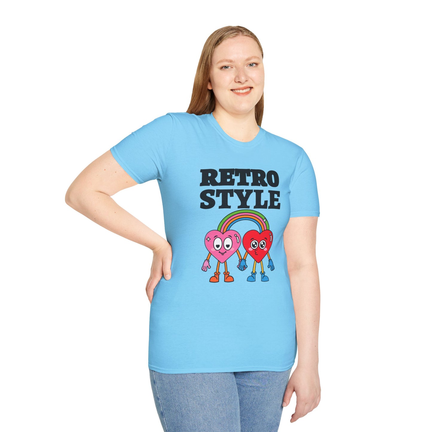 Retro T Shirt, Retro Design Shirt, Retro Art Tee Shirt, T-shirt with Retro Style