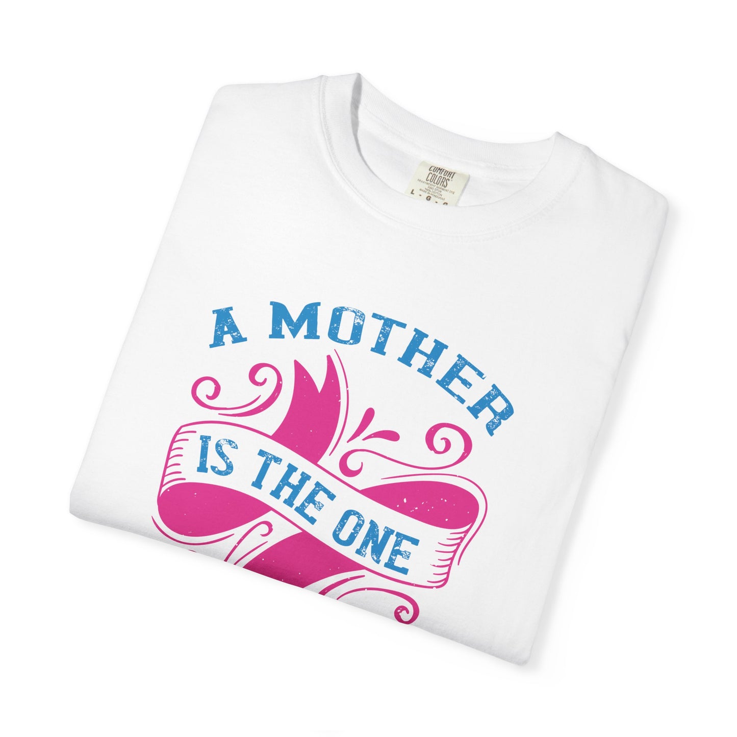 Mom T-shirt Mother Day Mama Tee Unisex Comfort Colors Garment-Dyed Cotton h54
