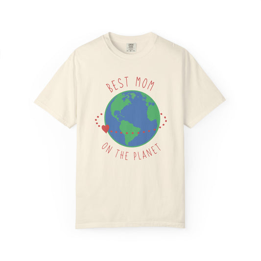 Mom T-shirt Mother's Day Mama Tee Unisex Comfort Colors Garment-Dyed Cotton h33