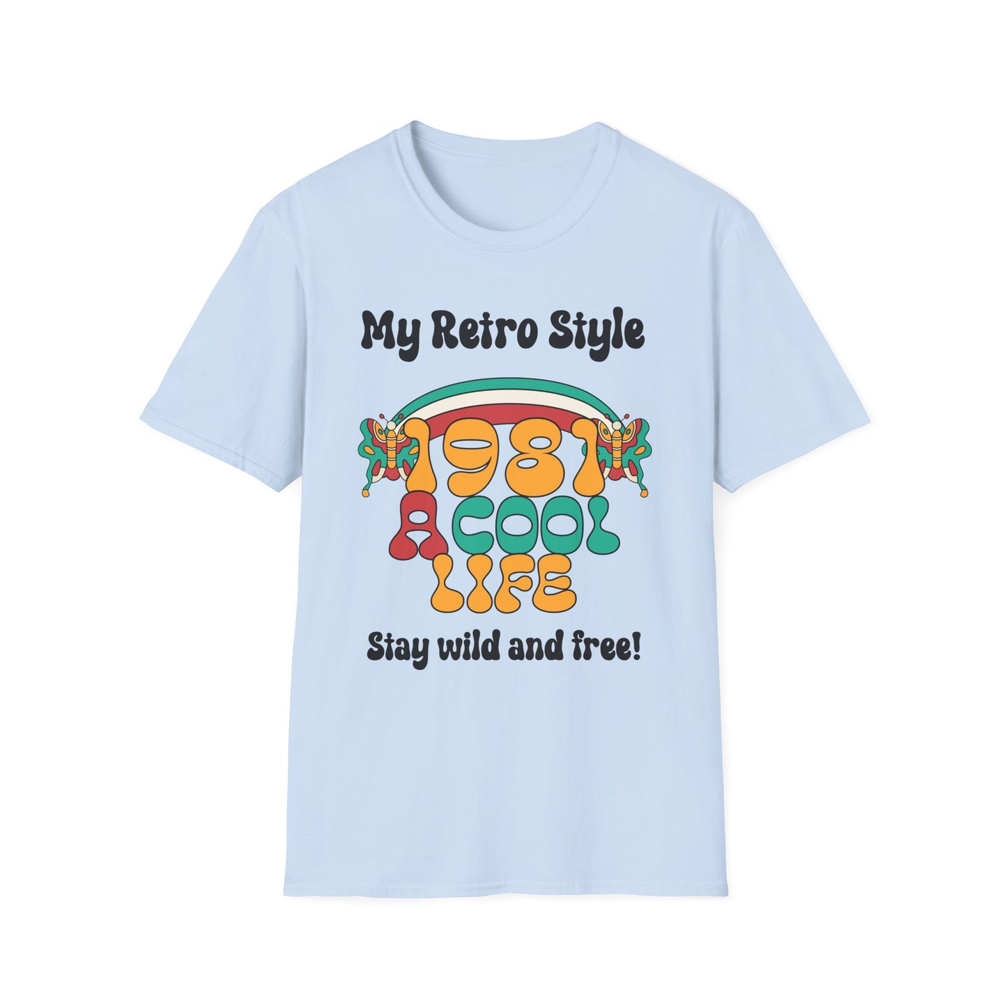 Retro T Shirt, Retro Design Shirt, Retro Art Tee Shirt, T-shirt with Retro Style