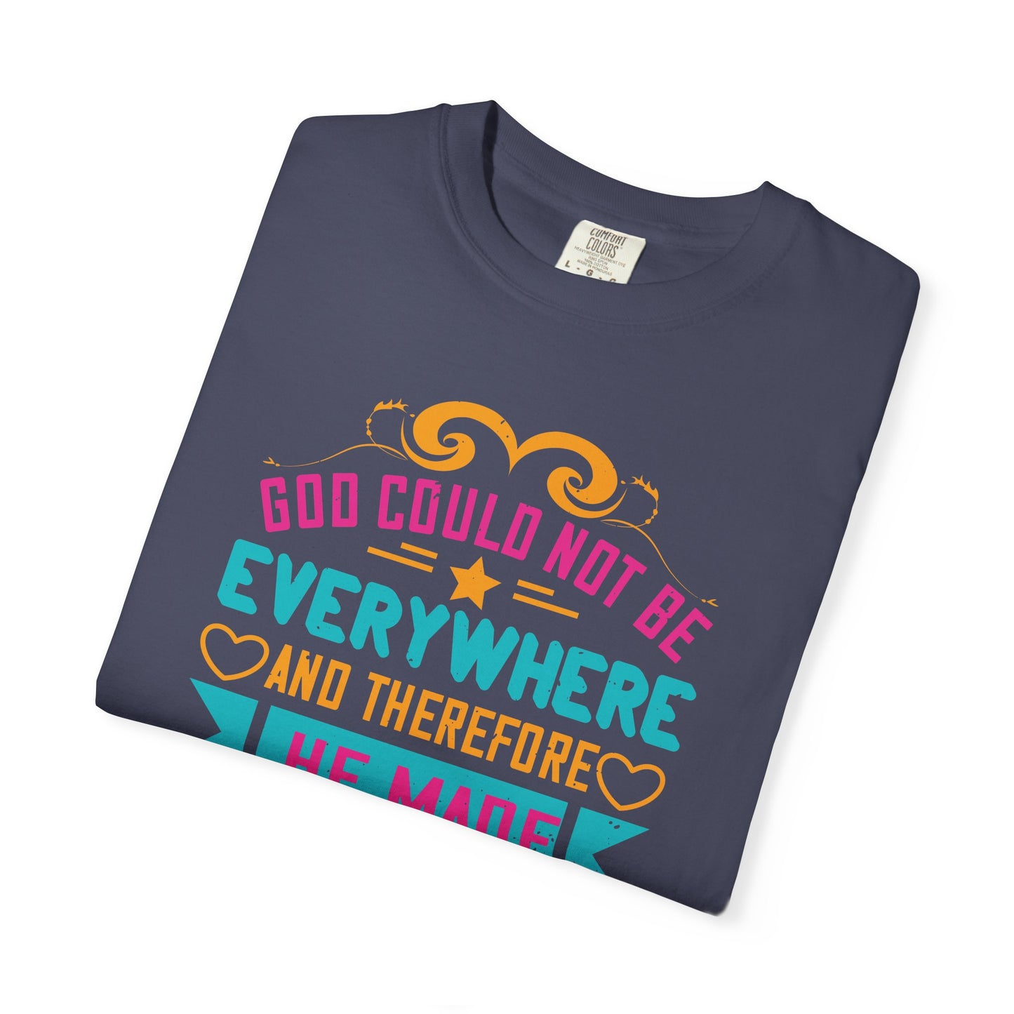 Mom T-shirt Mother Day Mama Tee Unisex Comfort Colors Garment-Dyed Cotton h70