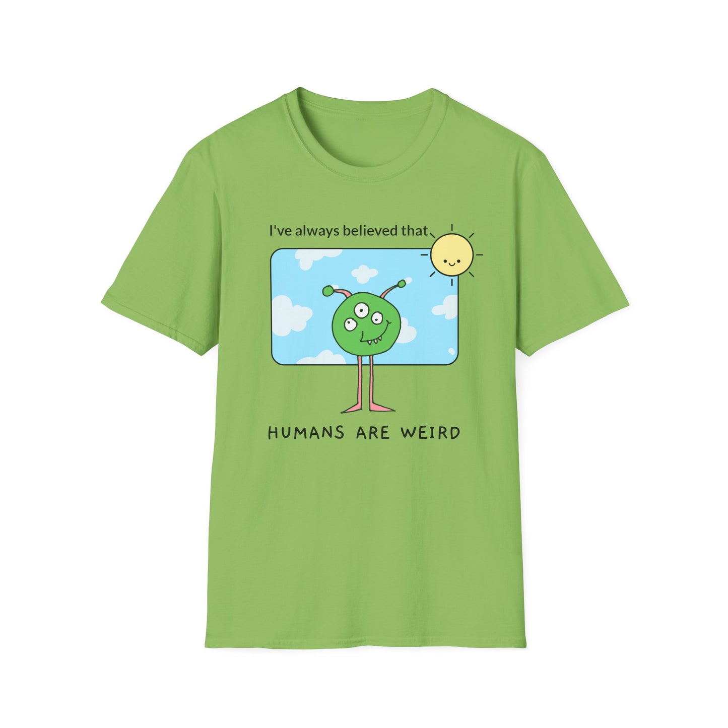 Funny T Shirts, UFO Tees, Funny Aliens Shirt - 26