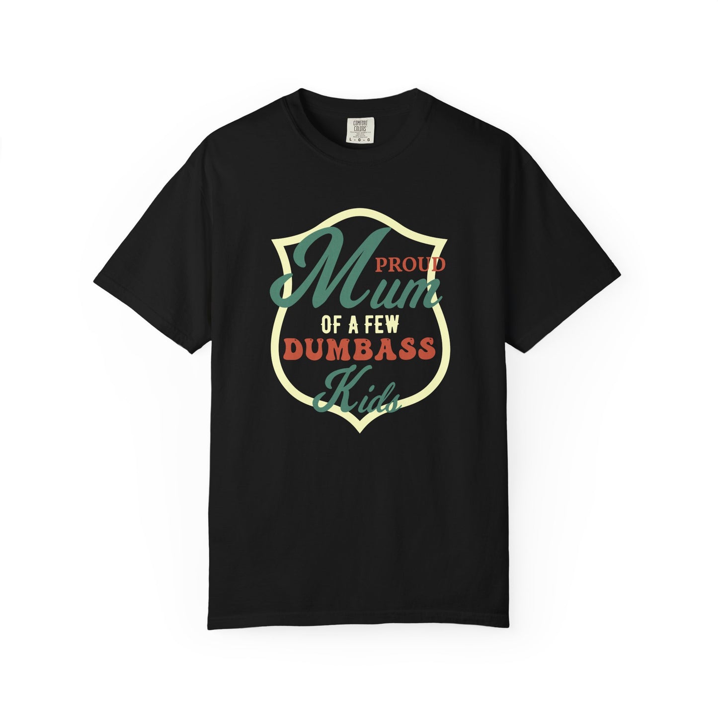 Mom T-shirt Mother's Day Mama Tee Unisex Comfort Colors Garment-Dyed Cotton h44