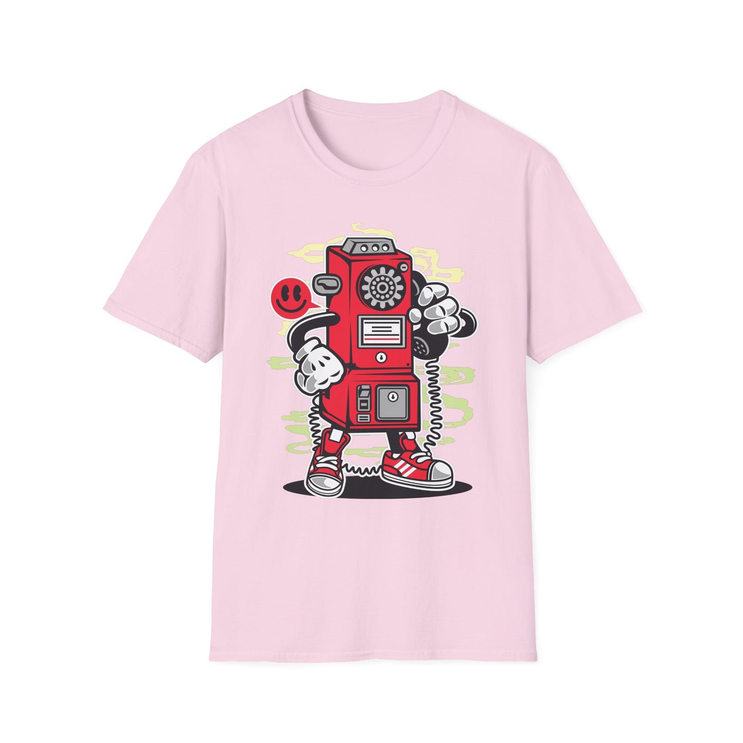 Cartoon T Shirt Animation T Shirt Funny Graphic Tee Softstyle 64000 Unisex Short Sleeve