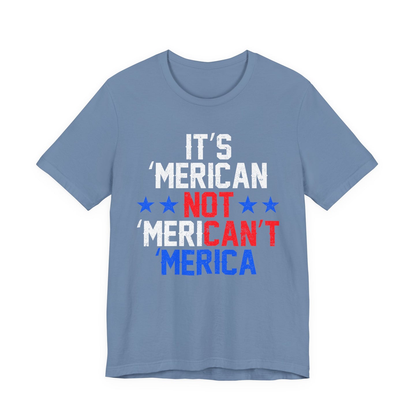 Patriotic USA Stars Graphic Unisex Cotton T-Shirt a5