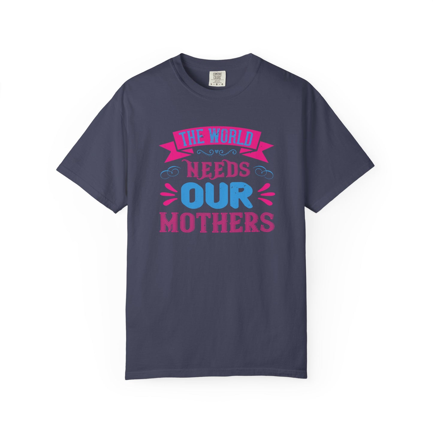 Mom T-shirt Mother Day Mama Tee Unisex Comfort Colors Garment-Dyed Cotton h95