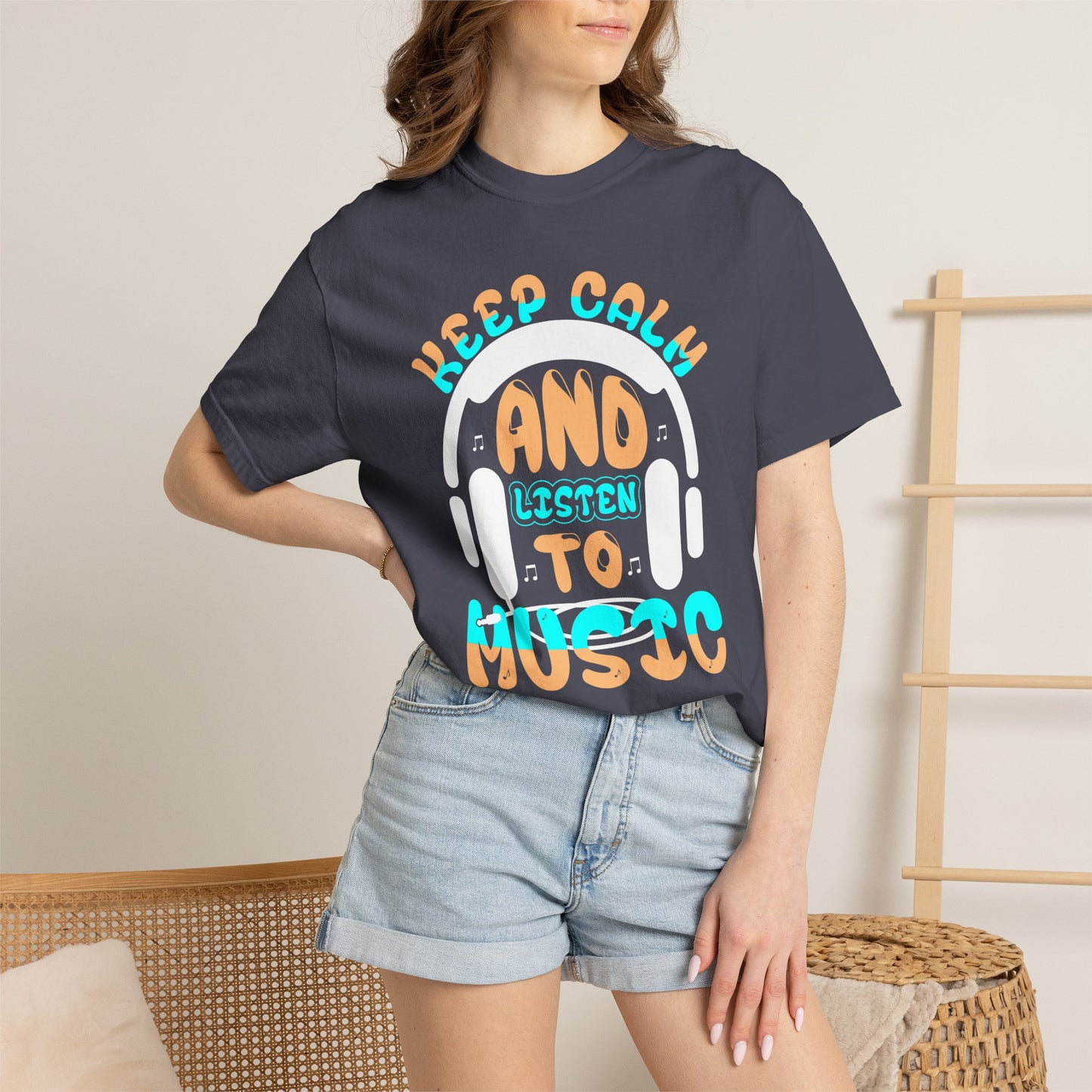 Music Graphic Design Unisex Cotton T-shirt 055