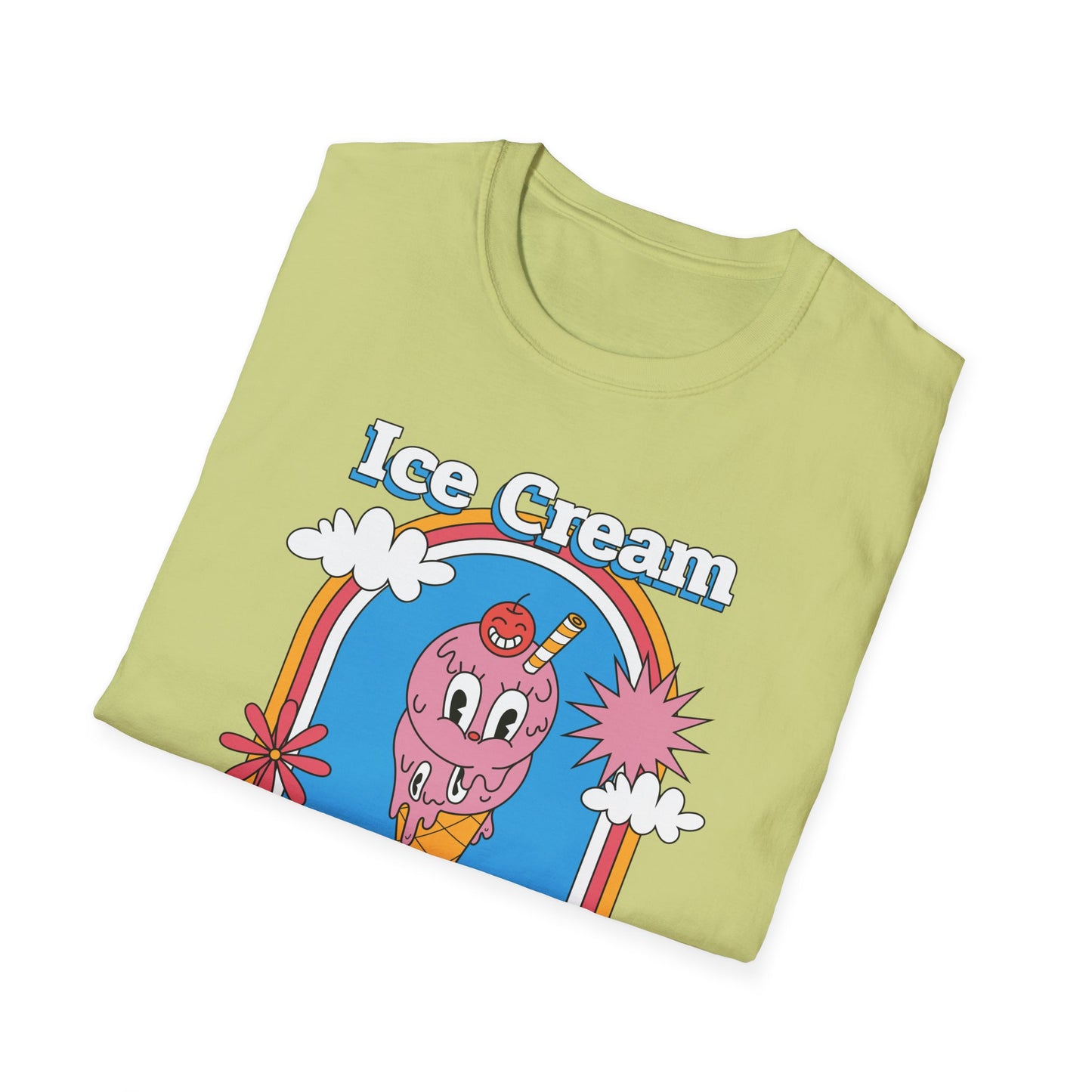 Food Tees, Funny Food T Shirts, Funny T Shirts, Shirt with Food, Junk Food Tees, Shirt with Ice Cream, Ice Cream T-Shirt