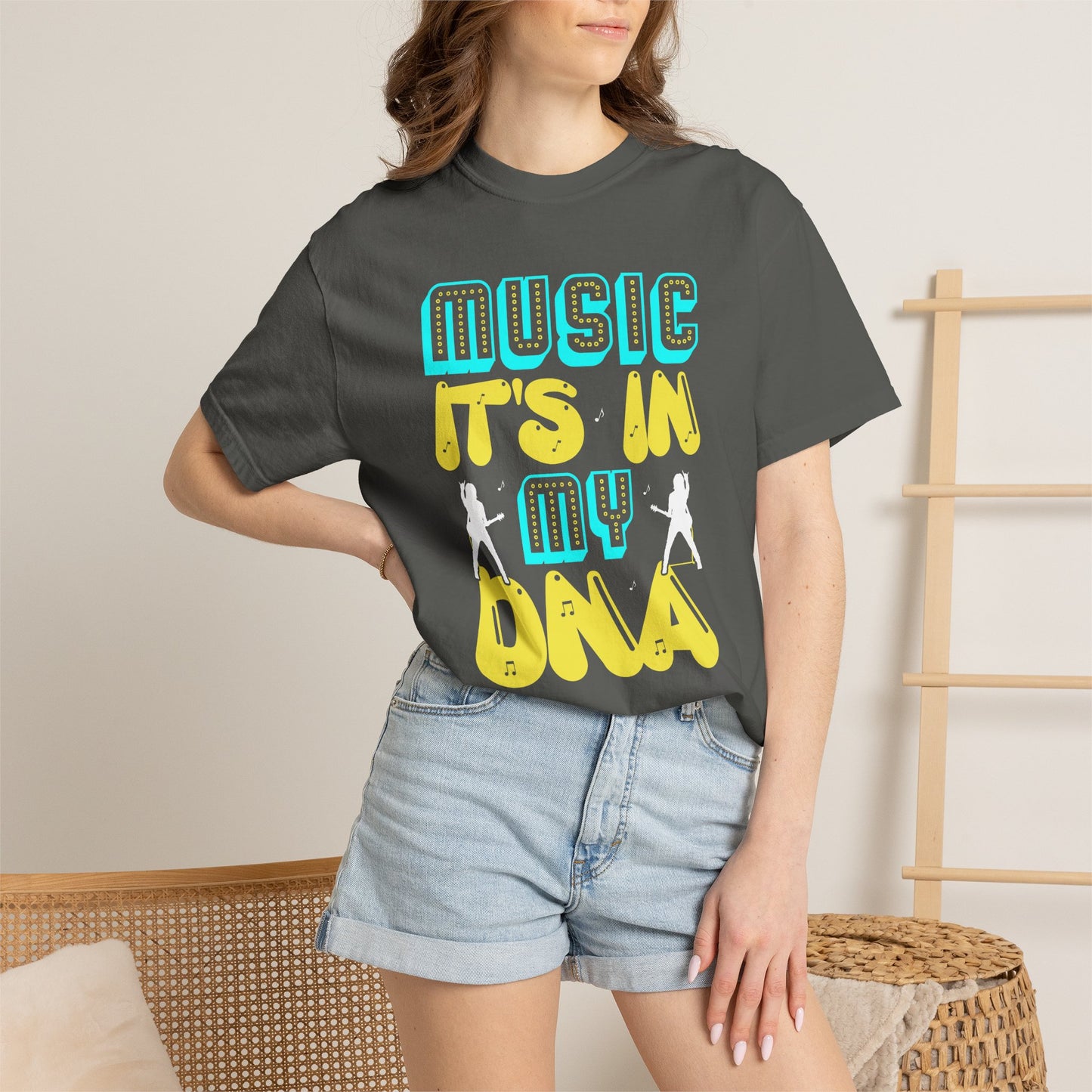 Music Graphic Design Unisex Cotton T-shirt 074