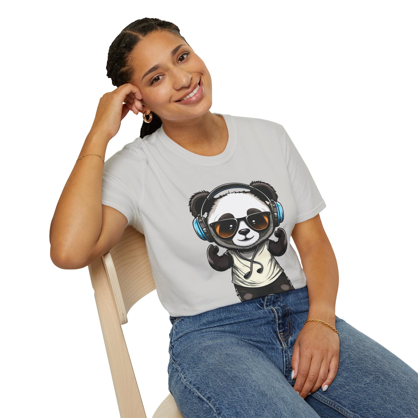 Animals Tees, Funny Animals Shirt, T Shirts with Funny Animals, T-Shirt with Panda, Panda Tees
