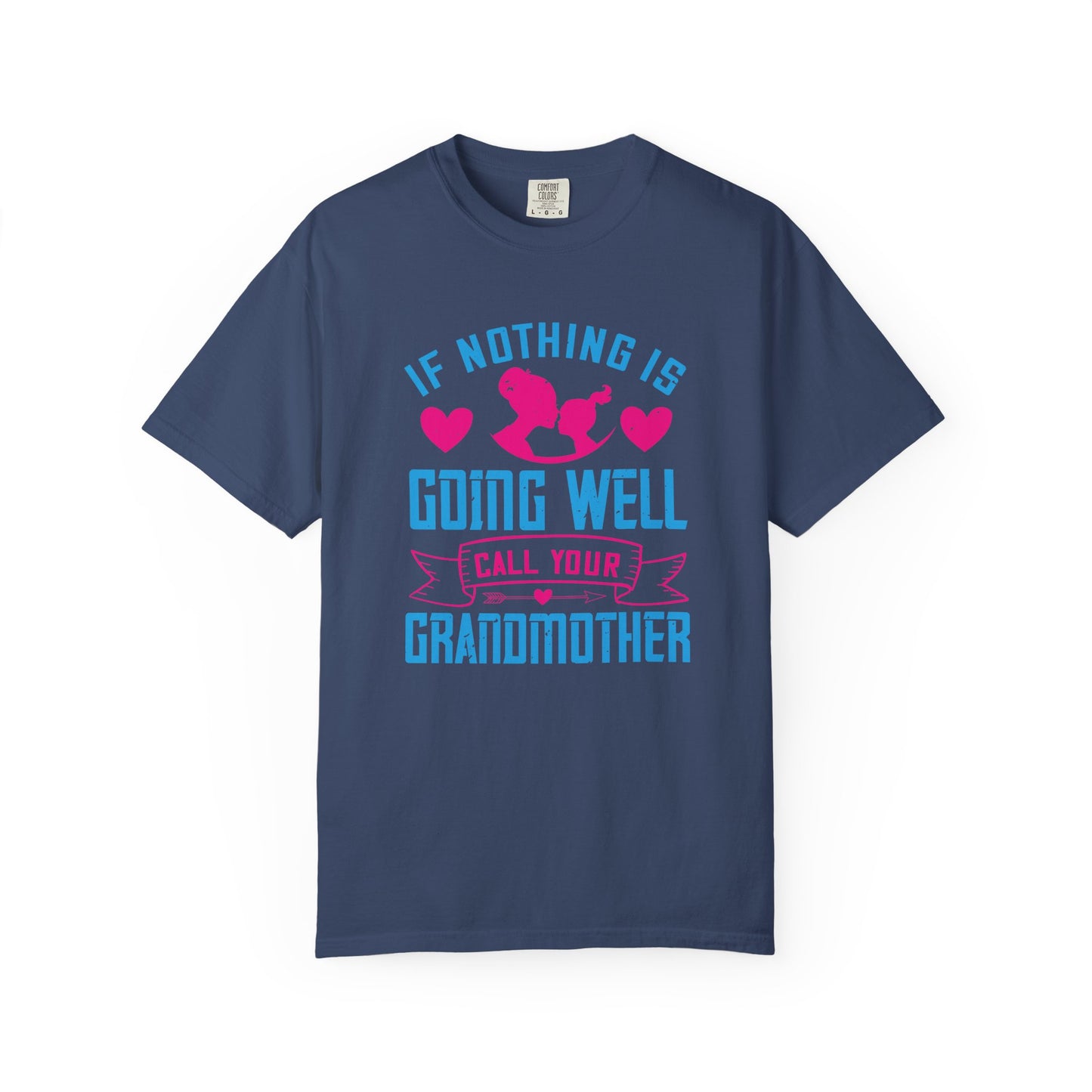 Grandma T-shirt Mother Day Mama Tee Unisex Comfort Colors Garment-Dyed Cotton h76