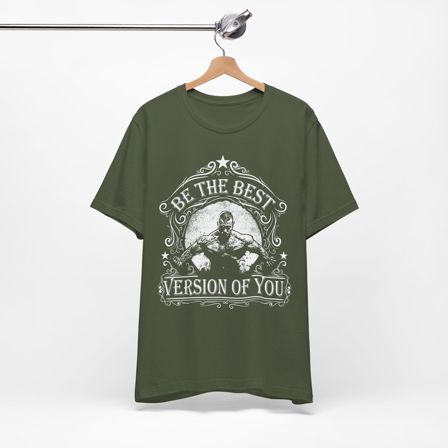 Be The Best Version Of You T-Shirt Motivational Fitness Tee