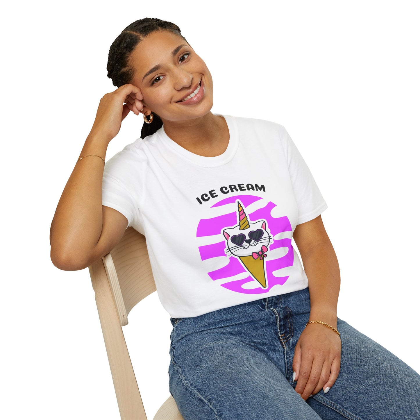 Food Tees, Funny Food T Shirts, Funny T Shirts, Shirt with Food, Junk Food Tees, Shirt with Ice Cream, Ice Cream T-Shirt