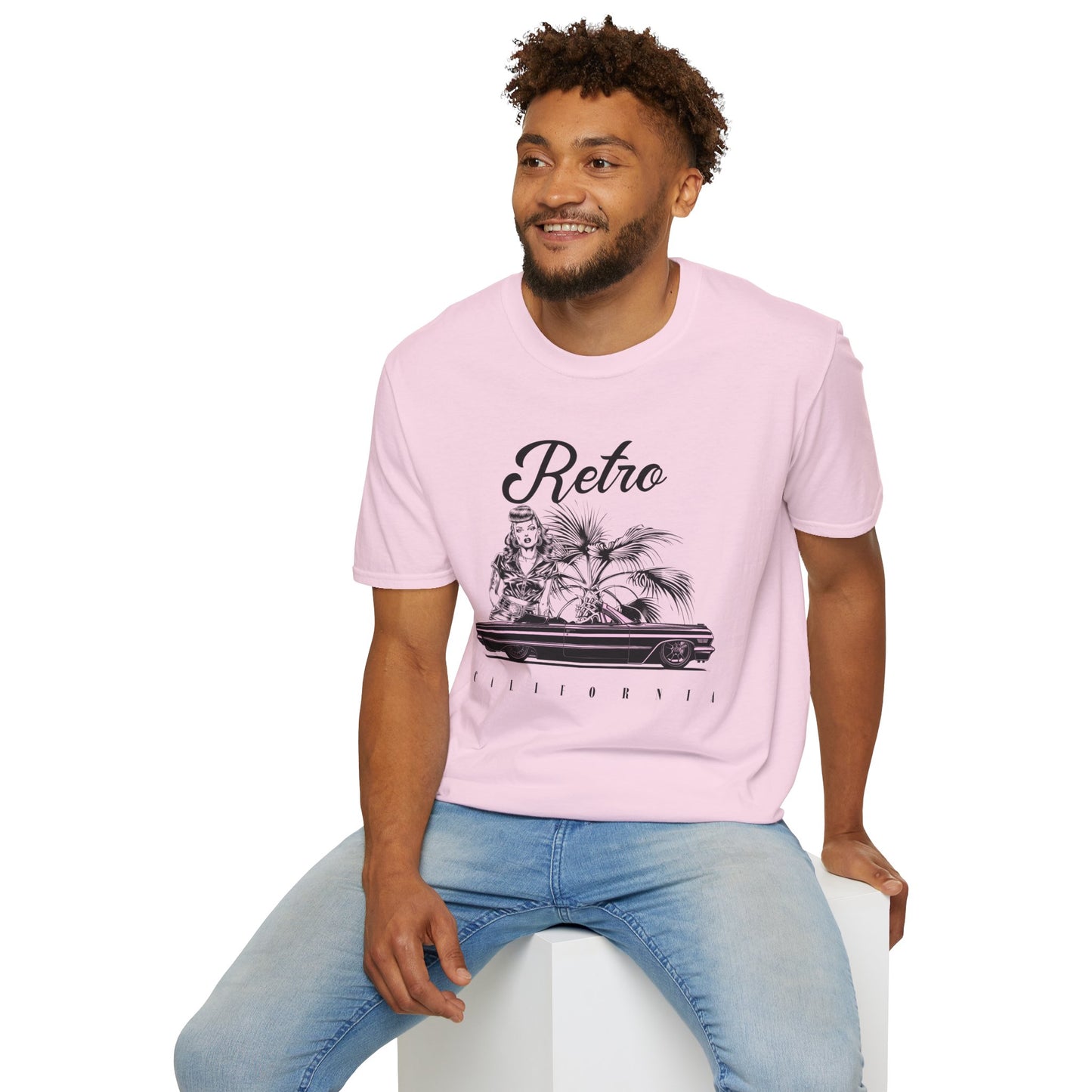 Retro T Shirt, Retro Design Shirt, Retro Art Tee Shirt, T-shirt with Retro Style