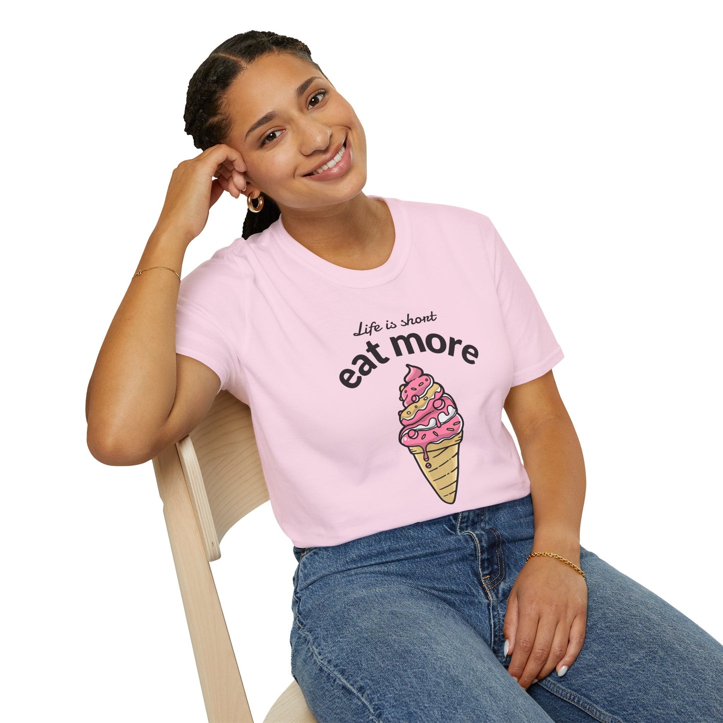 Food Tees, Funny Food T Shirts, Funny T Shirts, Shirt with Food, Junk Food Tees, Shirt with Ice Cream, Ice Cream T-Shirt
