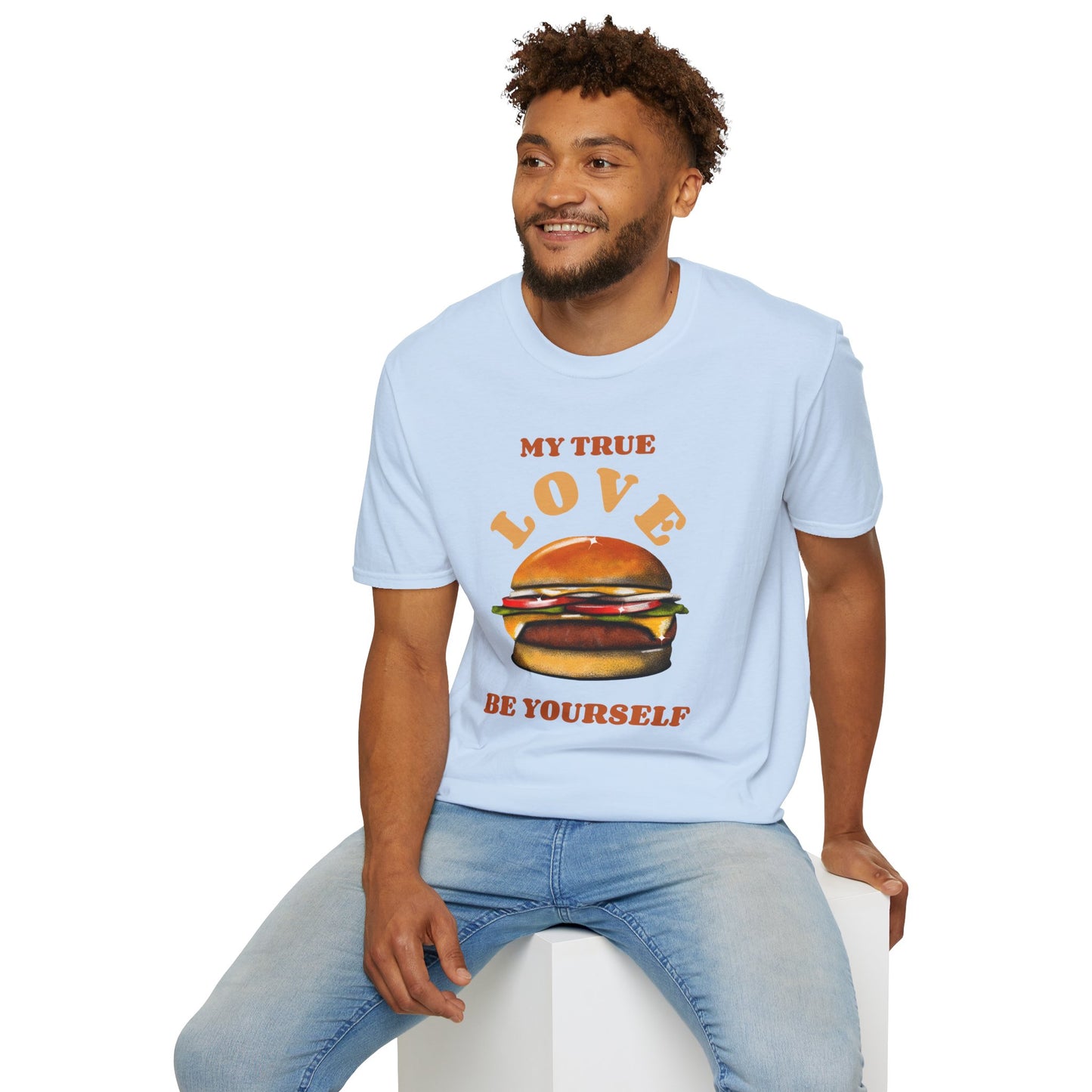 Food Tees, Funny Food T Shirts, Funny T Shirts, Shirt with Food, Junk Food Tees, Shirt with Burger, Burger T-Shirt