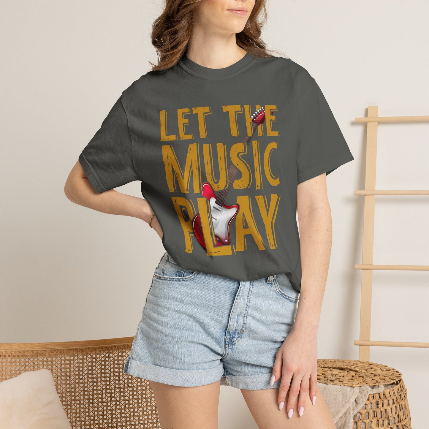Music Graphic Design Unisex Cotton T-shirt 002