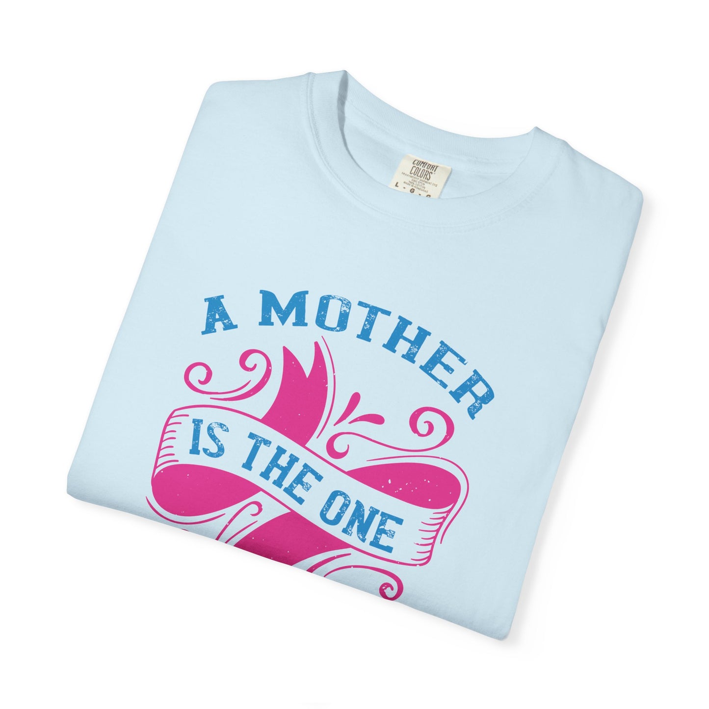 Mom T-shirt Mother Day Mama Tee Unisex Comfort Colors Garment-Dyed Cotton h54