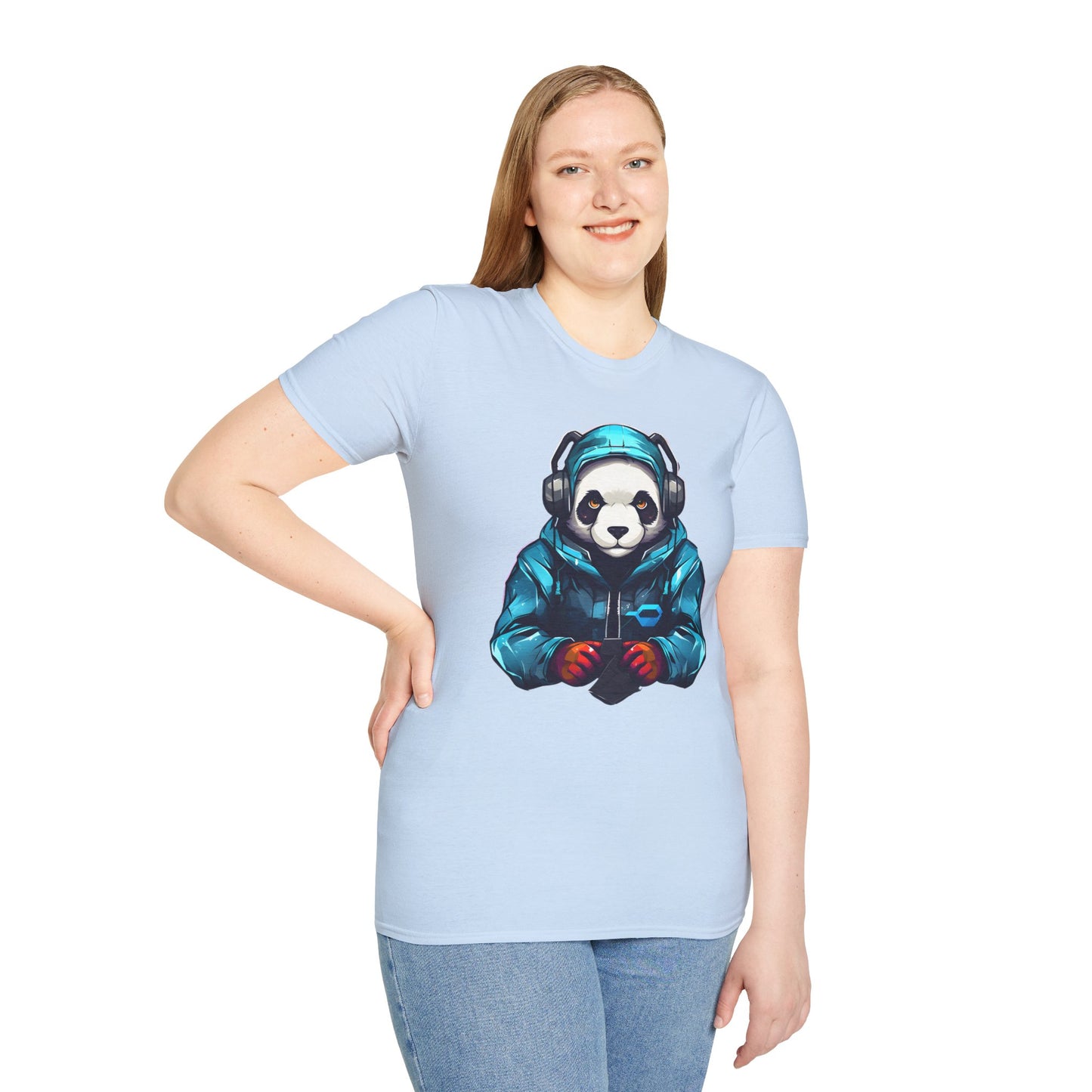 Animals Tees, Funny Animals Shirt, T Shirts with Funny Animals, T-Shirt with Panda, Panda Tees