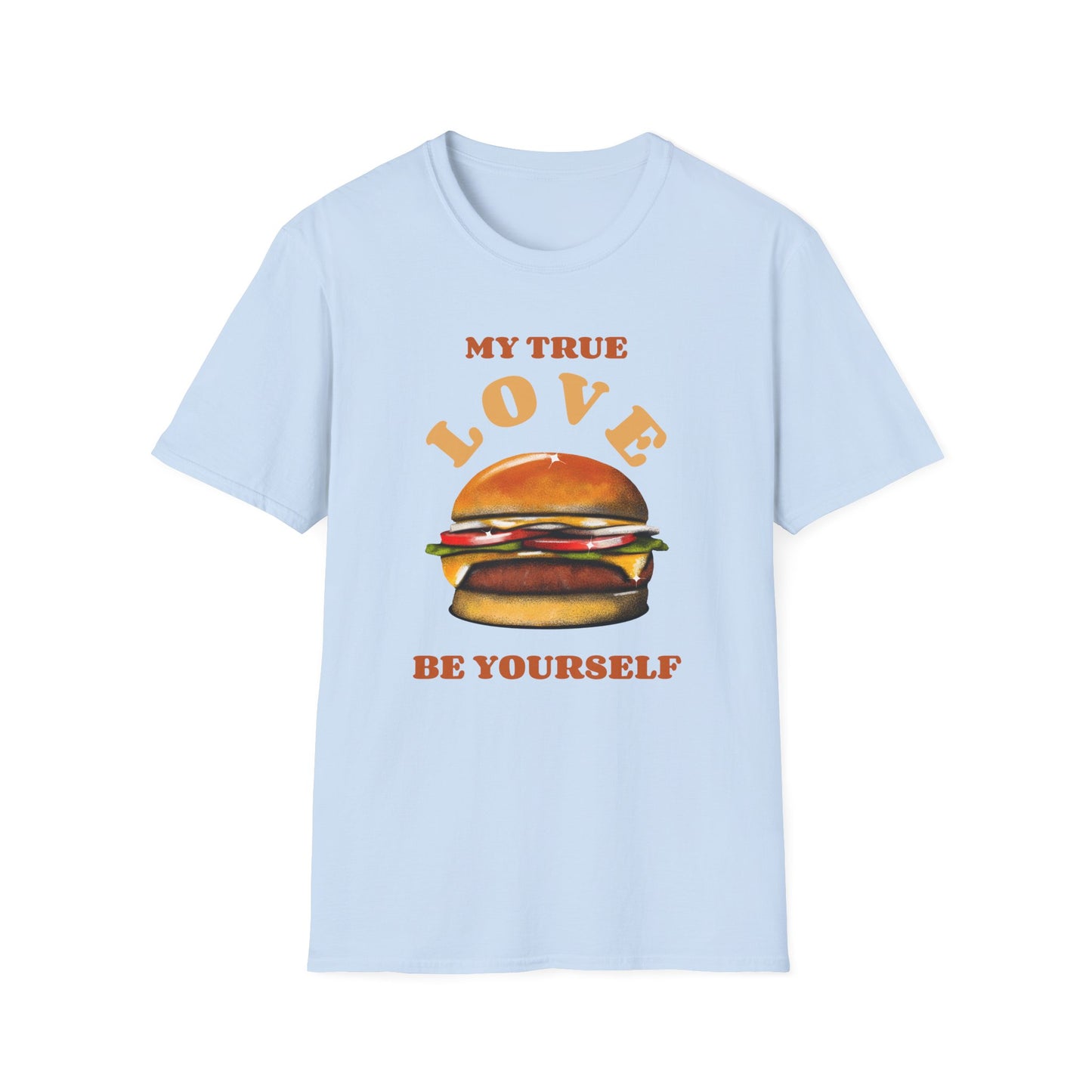Food Tees, Funny Food T Shirts, Funny T Shirts, Shirt with Food, Junk Food Tees, Shirt with Burger, Burger T-Shirt
